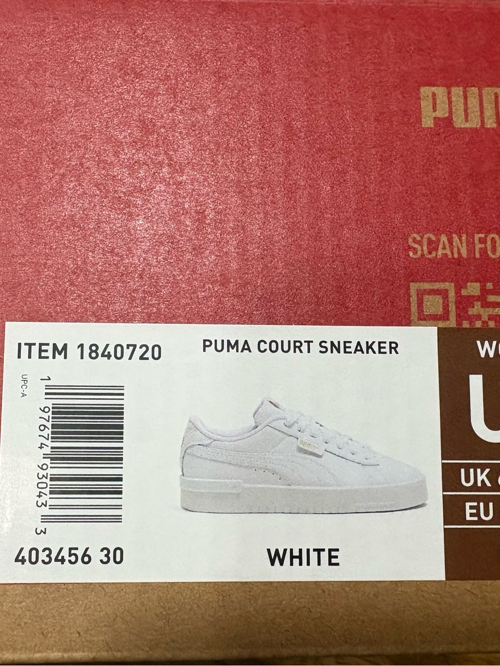 NIB Puma sneakers